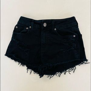 American Eagle Hi Rise Festival Shorts 0